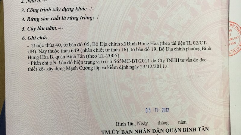 Bán gấp đất đường Vĩnh Lộc, phường Bình Hưng Hòa B, quận Bình Tân