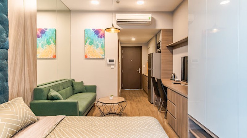 Cho thuê văn phòng Officetel Masteri Millennium, 132 Bến Vân Đồn, quận 4 30m2, giá 11 triệu/tháng