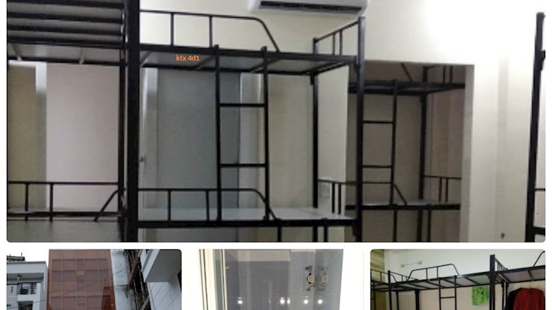 Kí túc xá máy lạnh giá rẻ ở Bình Thạnh, 650 ngàn/tháng bao điện nước