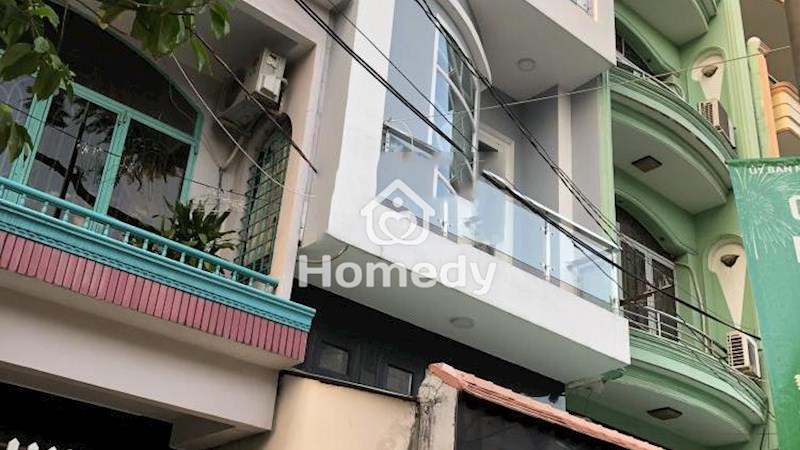 Cho thuê nhà mặt tiền đường Chợ Lớn diện tích 4x20m, 1 trệt 3 lầu