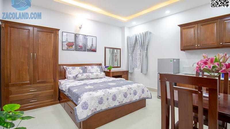 Căn hộ cao cấp tại Tân Bình, full nội thất, mặt tiền, nhà mới 100%, Bảo vệ 24/24