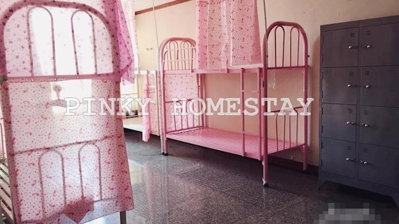Cho nữ thuê giường tầng ký túc xá đầy đủ tiện nghi chuẩn khách sạn 3 sao có hồ bơi