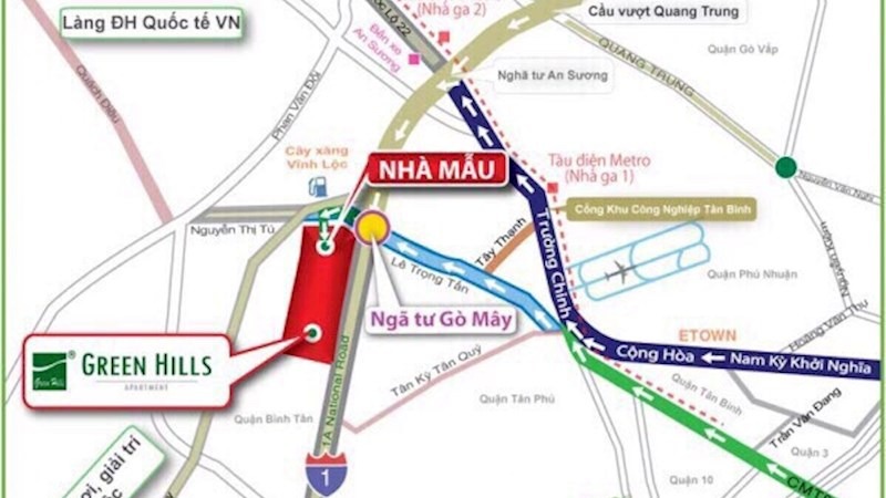 Bán căn hộ hiện đại giá rẻ tại Bình Tân, giá 1,2 tỷ giá thật 100%