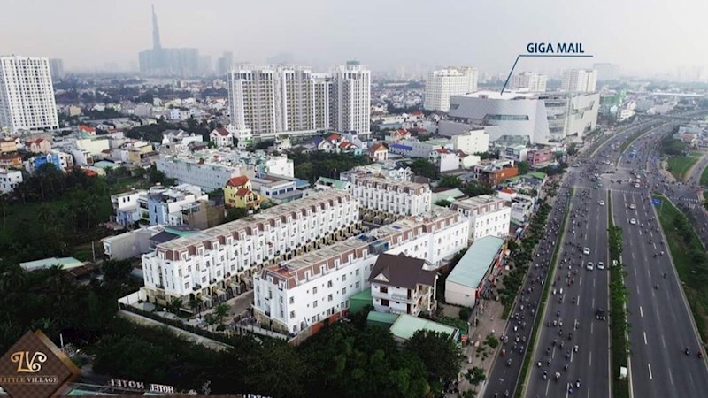 Bán nhà 1 hầm 1 trệt 3 lầu 355m2 ngay Giga Mall Phạm Văn Đồng, sổ hồng, nhà mới 100%, đường 20m