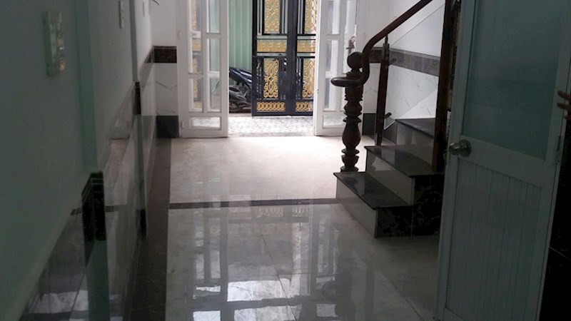 Nhà Huỳnh Tấn Phát 3,2x10m, 1 triệt 2 lầu, sân thượng hẻm 3m