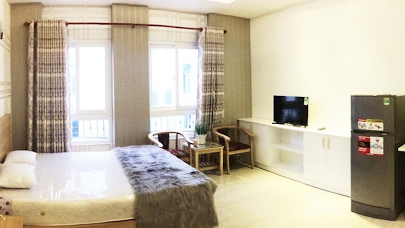 Cho thuê căn hộ cao cấp đầy đủ nội thất đường D1, ngay trung tâm quận Bình Thạnh
