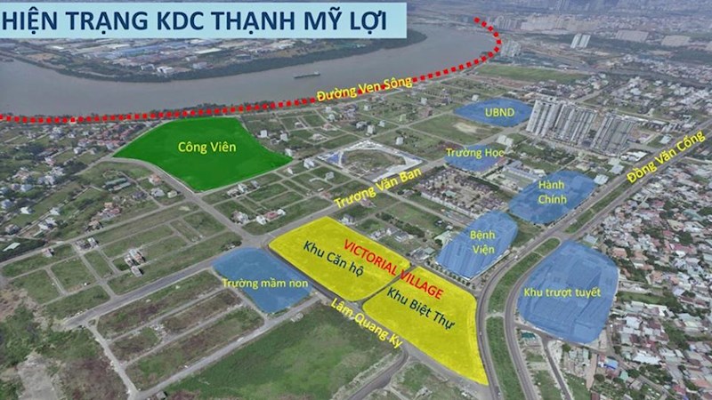Cần bán căn hộ dự án VTV3-10.08 – Victoria Village khu Thạnh Mỹ Lợi, Quận 2