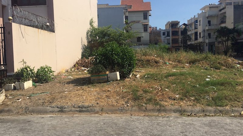 Đất lô góc 100m2 đường Nguyễn Hữu Trí, thị trấn Tân Túc