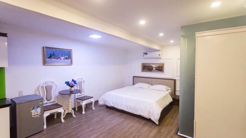 Căn hộ mini mới 100% chưa qua sử dụng 30m2, full nội thất và đủ các dịch vụ, gần nhà thờ Đức Bà
