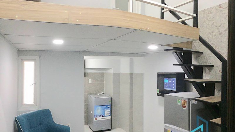 Căn hộ gác lửng cao cấp mới xây ngay Phan Huy Ích, Tân Bình