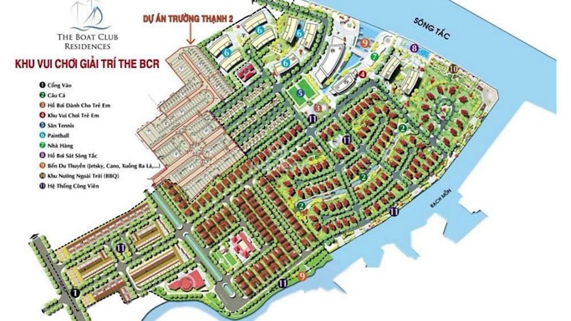 Bán đất 2 mặt tiền khu nghỉ dưỡng The Boat Club Residences diện tích 112,4m2