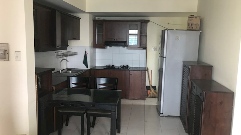 Cho thuê căn hộ 100m2 chung cư Sao Mai, Quận 5, 2 phòng ngủ đầy đủ nội thất giá 12 triệu/tháng