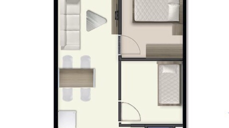 Ưu đãi năm mới tăng 05 chỉ vàng + Ck 3%-9% cho căn hộ 2Pn-1Wc dự án Q7 Saigon Riverside