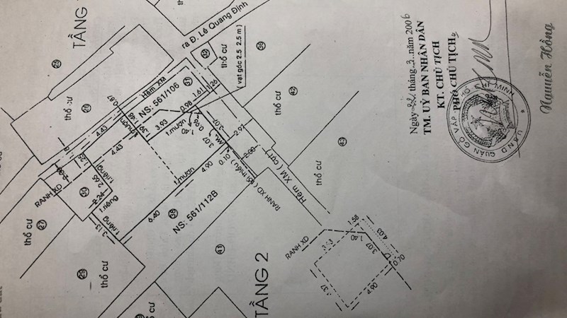 Bán nhà cấp 4, 59.5m2, cách Phạm Văn Đồng 50m
