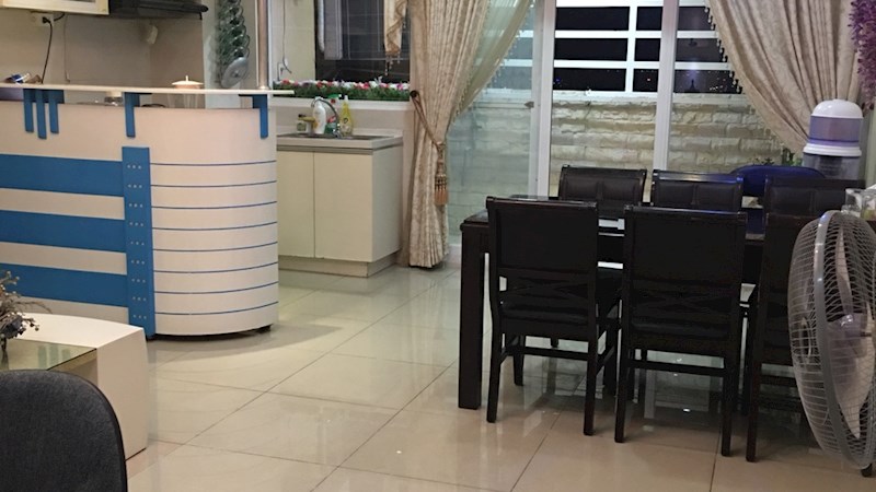 Cho thuê căn hộ Hoàng Kim Thế Gia, Bình Tân, nội thất như hình, 3 phòng ngủ, giá 7.5 triệu/tháng