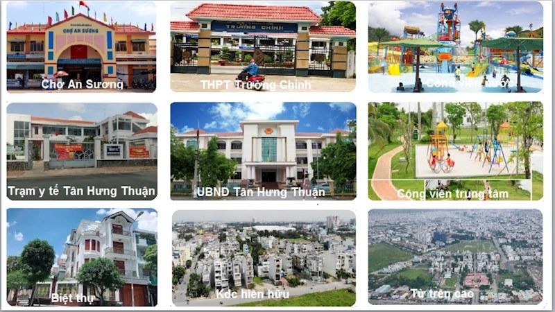 Bán đất nền Shophuse đối diện chợ An Sương, giá chỉ từ 85 triệu/m2, sổ đỏ từng nền
